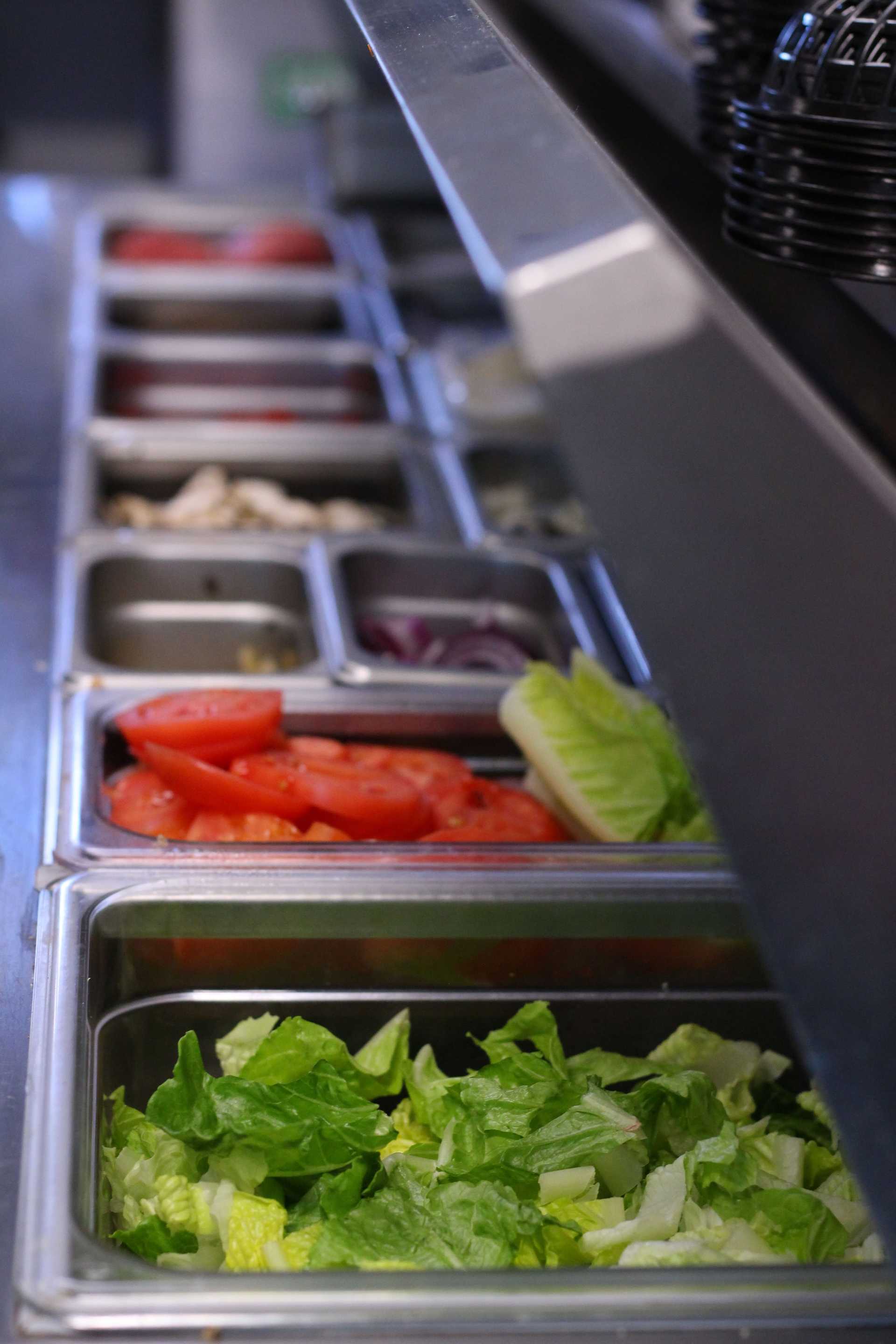 Fresh made to order Salads and Wraps
